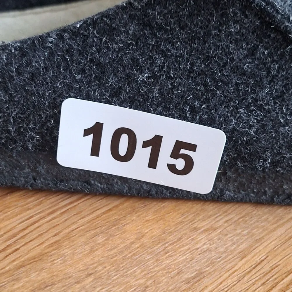 Birkenstock Zermatt Slippers Men Wool Felt Shearling Charcoal EU 45 US 12